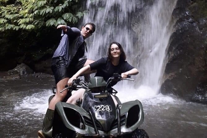Adventure Amazing ATV Quad Bike with Waterfall include Lunch - The real appeal of riding at Singapadu Kaler