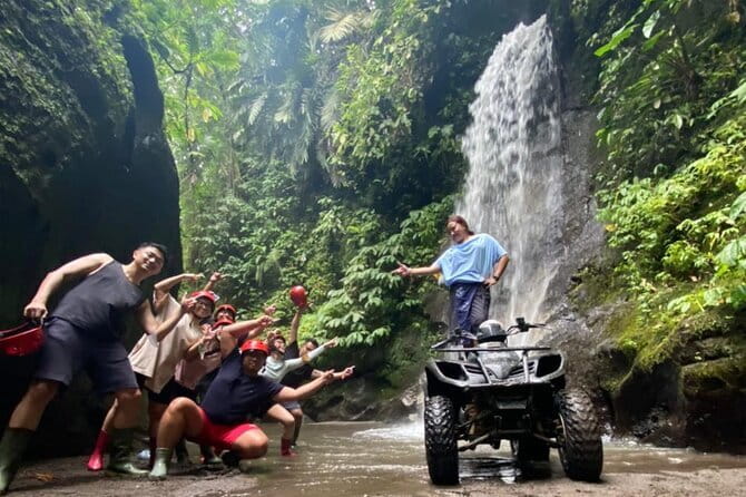 Adventure Amazing ATV Quad Bike with Waterfall include Lunch - The harder climbs and technical ground