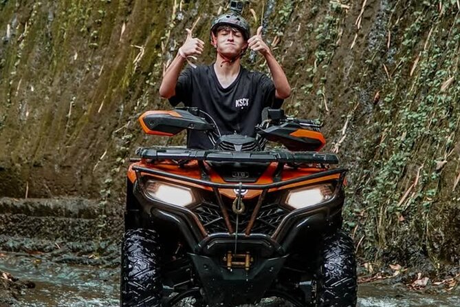 Bali Adventure ATV Quad Bike, Monkey Forest and Waterfalls - A full Bali day built around contrast