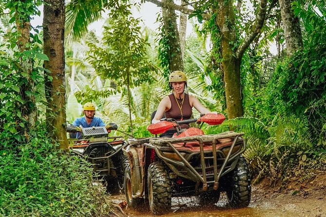 Bali ATV Quad Adventure Ubud Monkey Forest and Waterfall - Private transport makes the long day easier