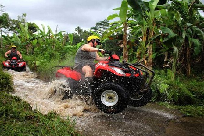 Bali ATV Quad Bike and River Rafting with private transfer - Solo or tandem quad biking