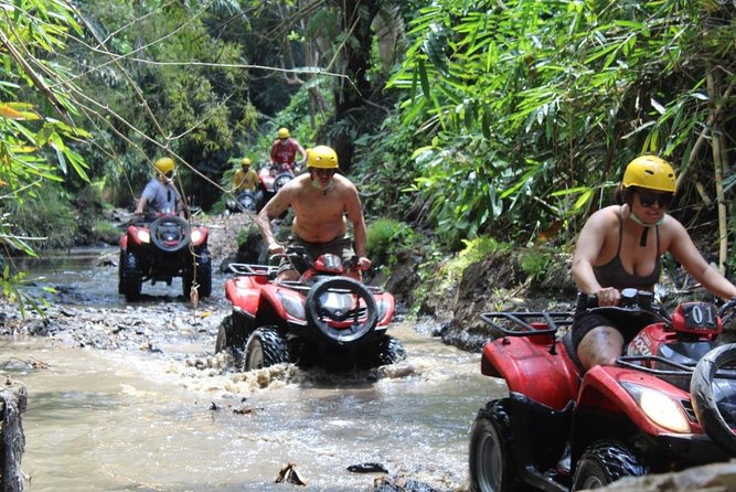 Bali Atv Riding through Cave and Waterfall - Starting from Kuta and reaching Singapadu