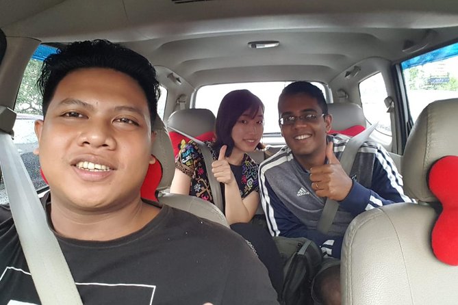Bali Driver and Tour Package - The vehicle, group size, and luggage rule