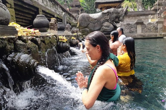 Bali Full Day Holy Water Tour - Tegenungan Waterfall: choose between the viewpoint and the water