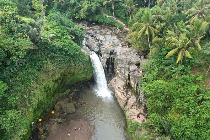 Bali Full-Day Tours : Waterfall and Ubud Destination Trip - Tegenungan Waterfall, Bali’s dramatic first stop