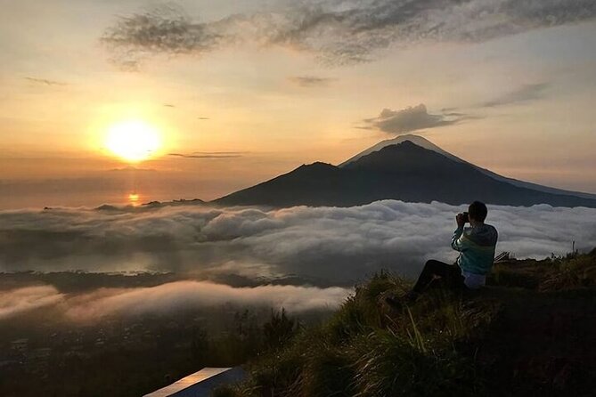Bali Mount Batur Sunrise Hike and Natural Hot Spring - Soaking at the natural hot spring