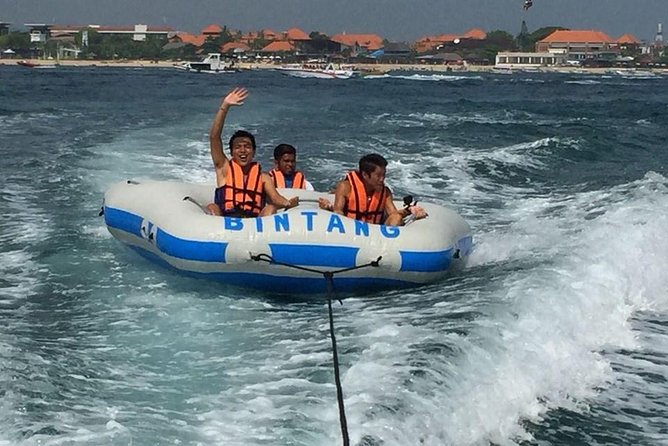 Bali Parasailing Adventure,Banana Boat,Jet Ski and Donut Boat with Transfers - How long does the package really take?