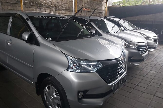 Bali Private Car Charter - The car, group size, and comfort