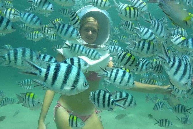 Bali Sea Walker - The boat ride to the Sea Walker station
