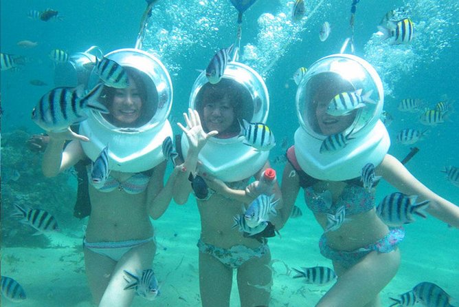 Bali Sea Walking Experience - Walking Beneath Tanjung Benoa in a Clear-Air Helmet