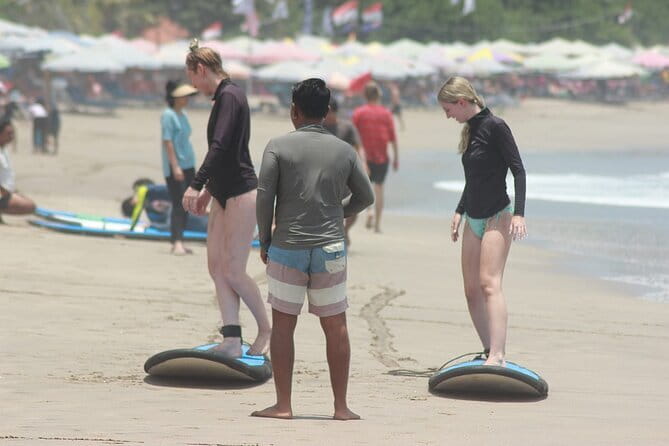 Bali Seminyak Beach Private Surf Lesson 2 Hour - The coaching style and likely progress