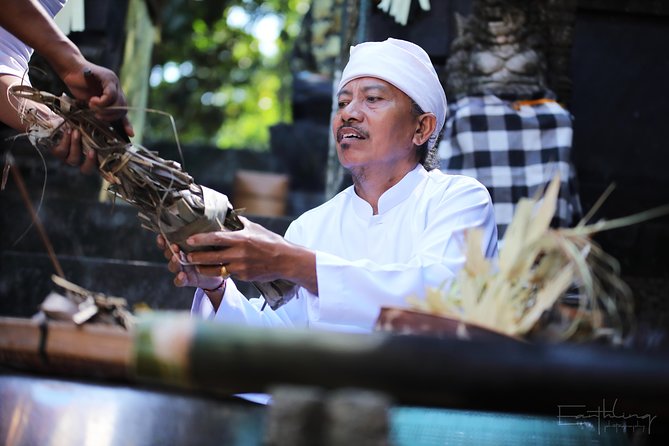 Balinese Village Experience - The holy water temple, waterfall, and caves