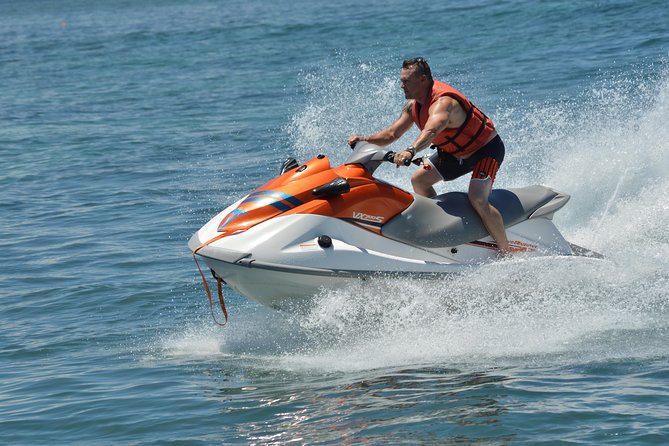 Drive Self Jet Ski Half an Hour - Getting oriented before the ride