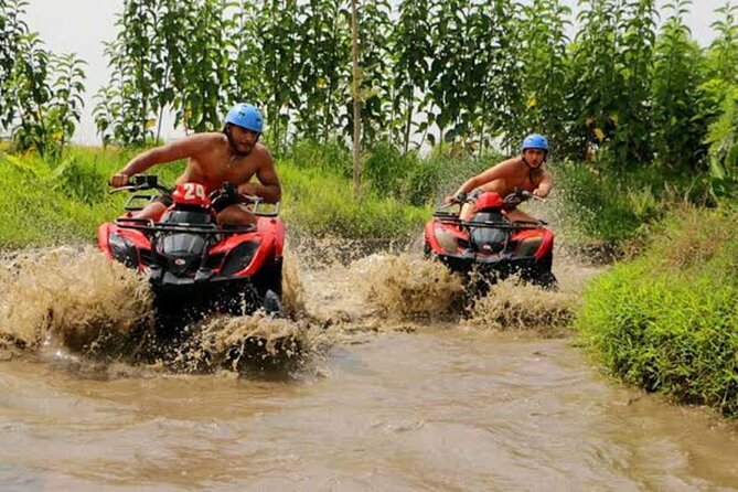 Excellence Bali ATV (Quad Bike) , White Water Rafting with Swing. - Moving from four wheels to white-water rafting