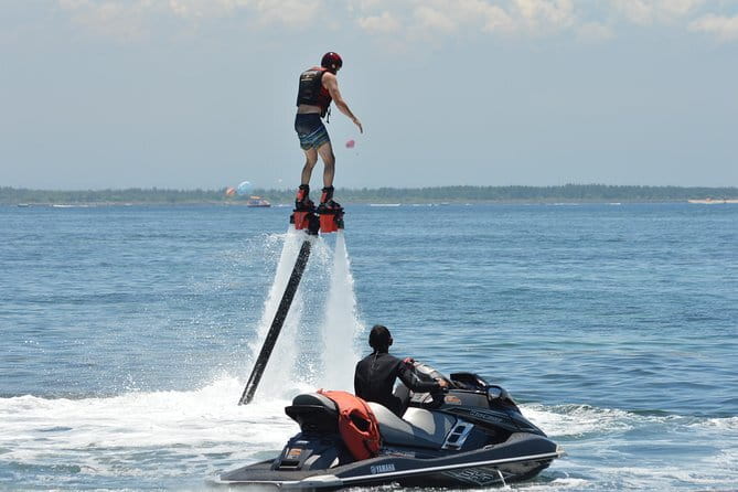 Fly Board Experience in Bali - Getting ready for the 20-minute flight