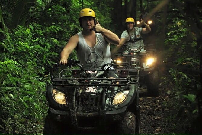 Full Day ATV Ride, Monkey Forest,Tegalalang Rice Terrace - Pertiwi Adventure brings the muddy start