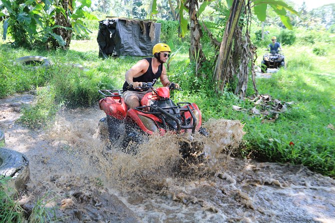 Full-Day Bali Adventure Tour with Quad Bikes and Rafting - Rafting the Ayung River Beneath Waterfalls