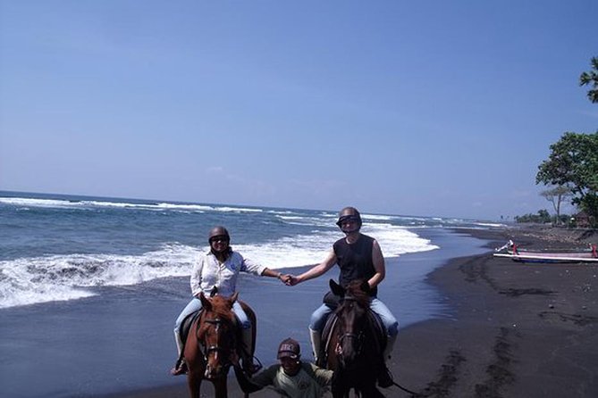 Horse Riding on the Black Sand Beach and Free Hotel Transfers - Private pickup from south Bali hotels
