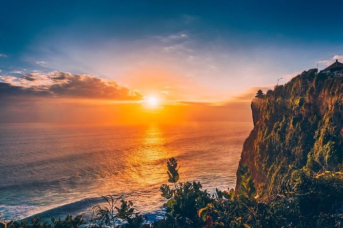 Incredible Uluwatu Temple Sunset & Kecak Fire Dance - Entering Uluwatu Temple above the Indian Ocean