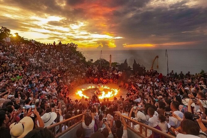 Kecak Fire Dance and Uluwatu Temple with Private Car Service - What the $45 price really covers