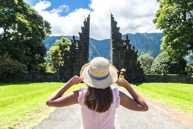 North Bali Hidden Gems Tour Ulun Danu Temple Twin Lakes Waterfall - The Twin Lakes viewpoint over Buyan and Tamblingan