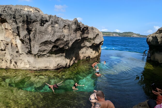 Nusa Penida Island Beach Tours with Snorkeling From Bali - Broken Beach and its famous arch