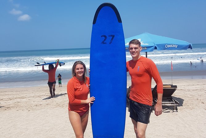 Private Beginner 1 on 1 Surf Lesson at Kuta Beach - Photos, storage, and time after class