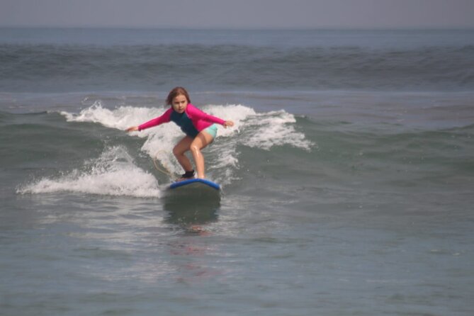 Private Beginner 1 on 1 Surf Lesson at Kuta Beach - Safety and physical limits