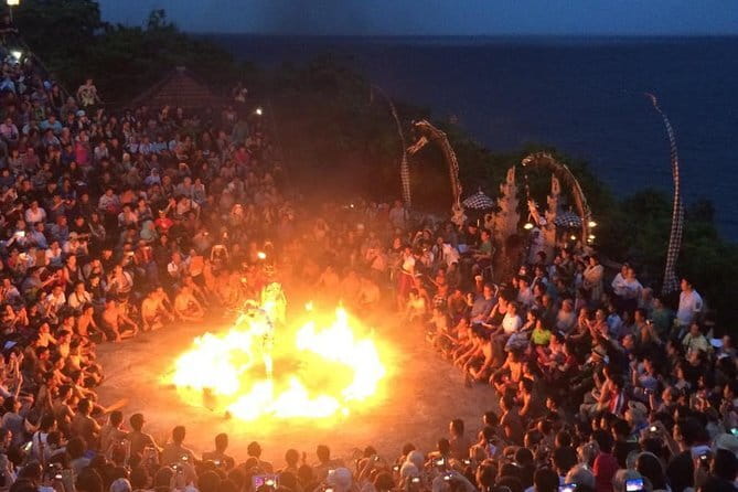 Private Tour Uluwatu Temple and Kecak Sunset Dance - The Kecak and Fire Dance is the evening centerpiece