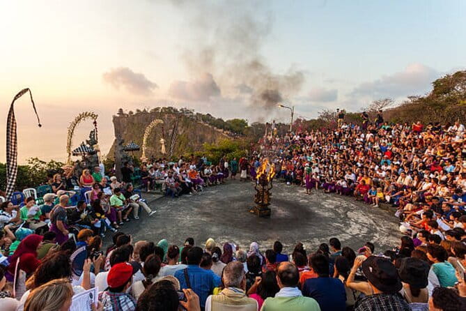 Private Tour Uluwatu Temple and Kecak Sunset Dance - Water Blow gives the day an energetic start