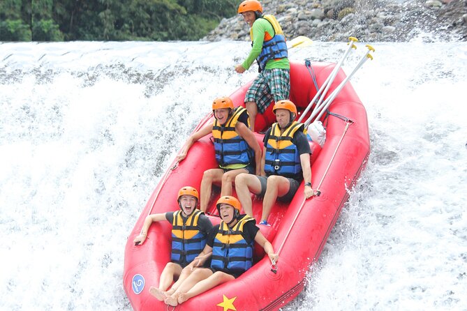 Rafting Adventure 18 km and Balinese Village Life Tour with Lunch - From Kuta to the Telaga Waja River