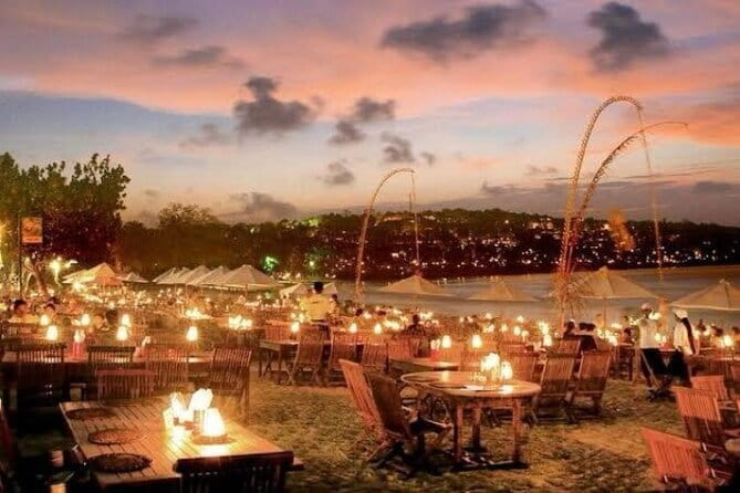 Romantic Seafood Dinner at Jimbaran Beach Bali include Sunset - Price and value at $21 per person