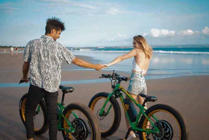 Seminyak Beach eBike Private Tour - Petitenget Beach brings culture into the route
