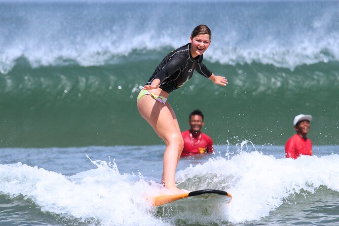 Surf Lesson with a Personal Instructor at Kuta Beach - Into the water with beginner equipment