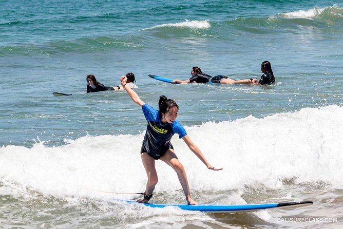 The best surf lessons in Kuta - First ocean session: 45 minutes of paddling and small wins