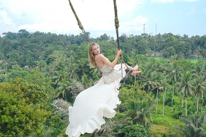 Ubud Adventure All Inclusive Private Day Tour - Cooling off at Tegenungan Waterfall