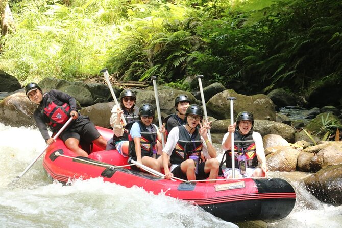 Ubud Bali ATV Quad Bike Legong Temple cave with Lunch and Pool - Rafting the Ayung River after the ATV ride