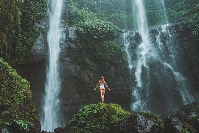 Ubud Hidden Gems Waterfall, Temple and Rice Terraces Private Tour - Pickup from Ubud and south Bali