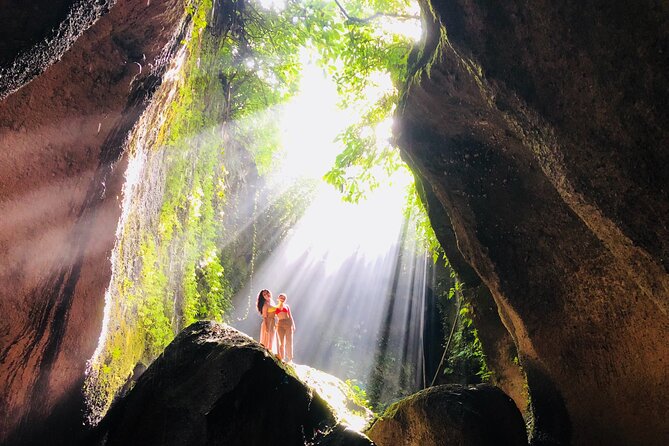 Ubud Temples, Waterfalls, Rice Terraces & Balinese Culture - Reaching Tukad Cepung Waterfall