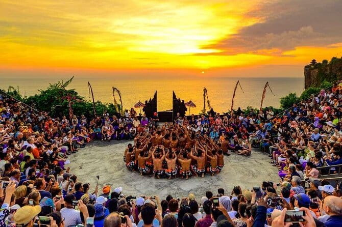 Uluwatu Kecak Tickets A Spectacular Show - Collecting your prepaid ticket near the amphitheater
