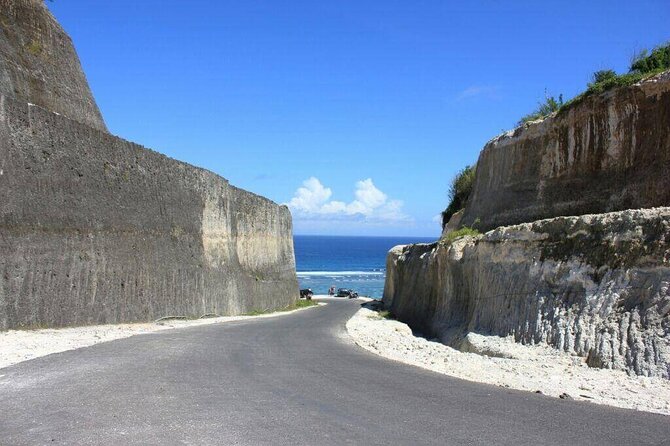 Uluwatu Temple, Beaches and Southern Bali Tour - Melasti Beach and the white-sand cove